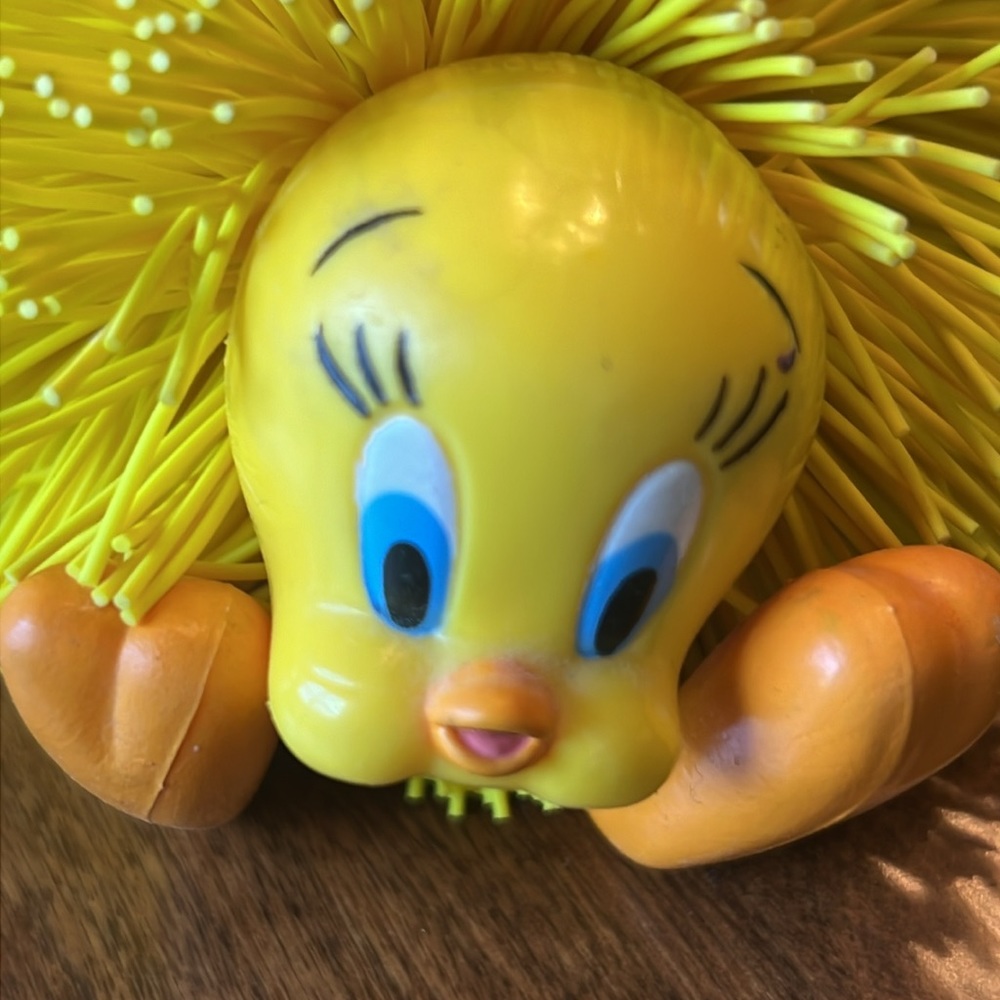 Looney Tunes Tweety Bird Collectible Koosh Ball Toy Vintage - Picture 2 of 3